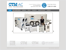 Tablet Screenshot of ctm-ac.com
